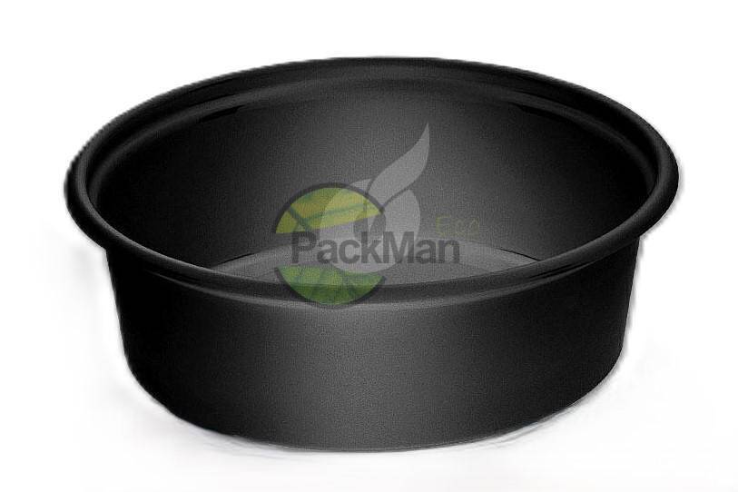 Container 80ml pp 322 round sauce black