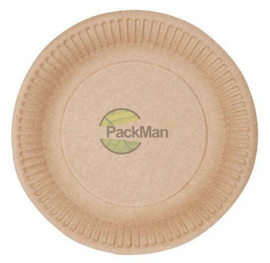 Talerz papierowy 15cm a100 KRAFT