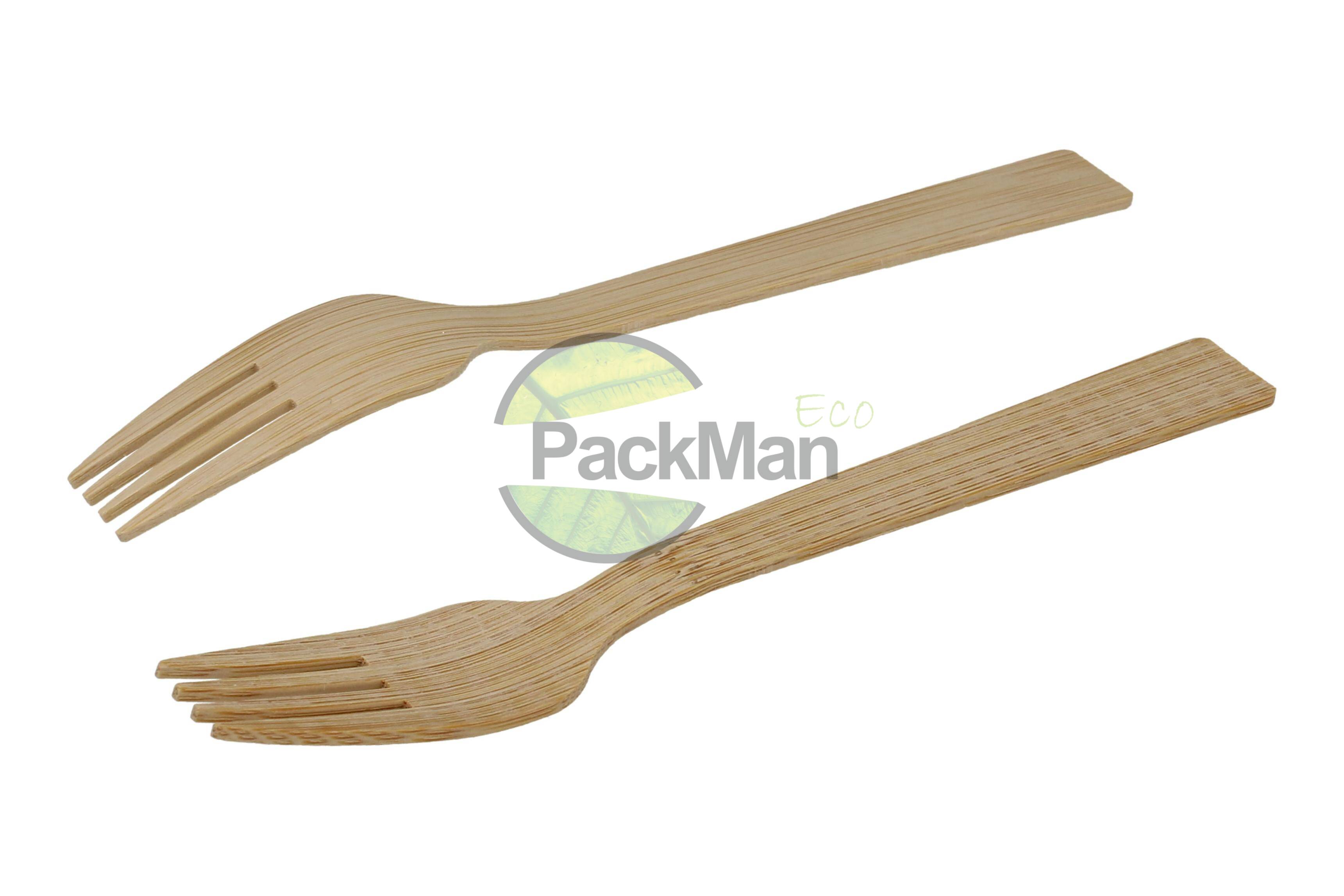 Widelce bambusowe 17cm Packman widelec