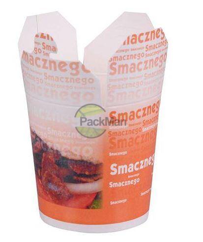 Pudełko kebab box 1000ml* pomarańcz