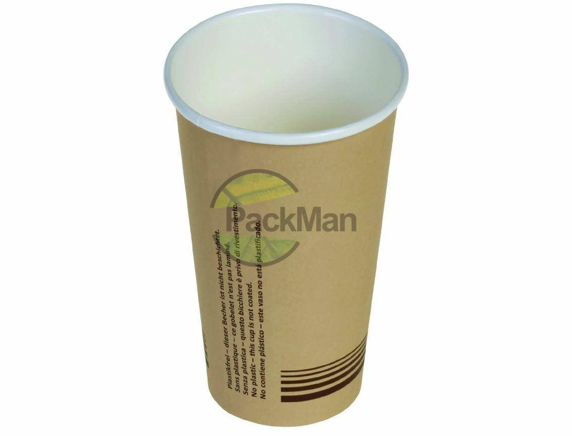 400/450ml Papierbecher PF 07871, braun