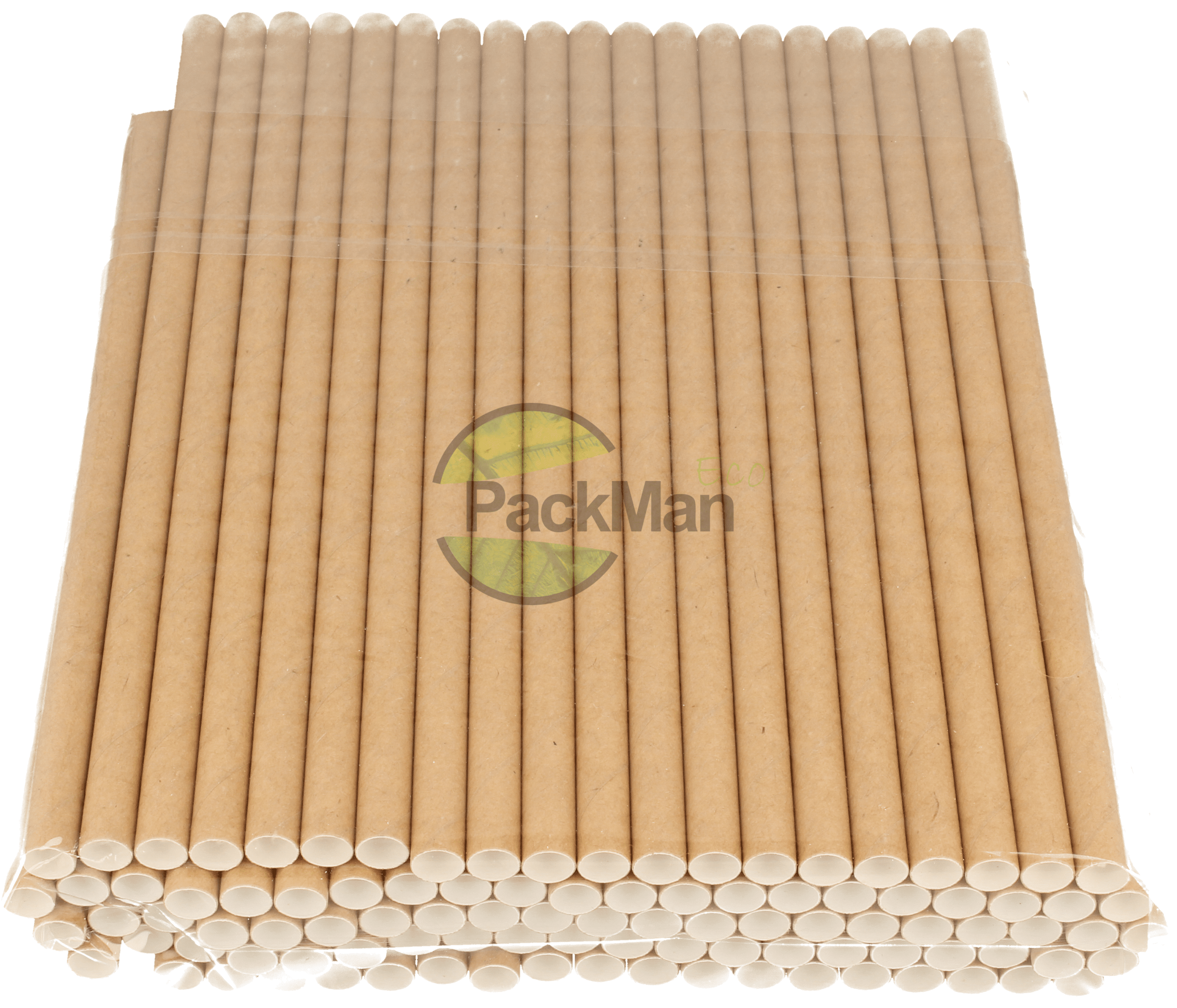 Kraftpapierstrohhalme 200/8 mm