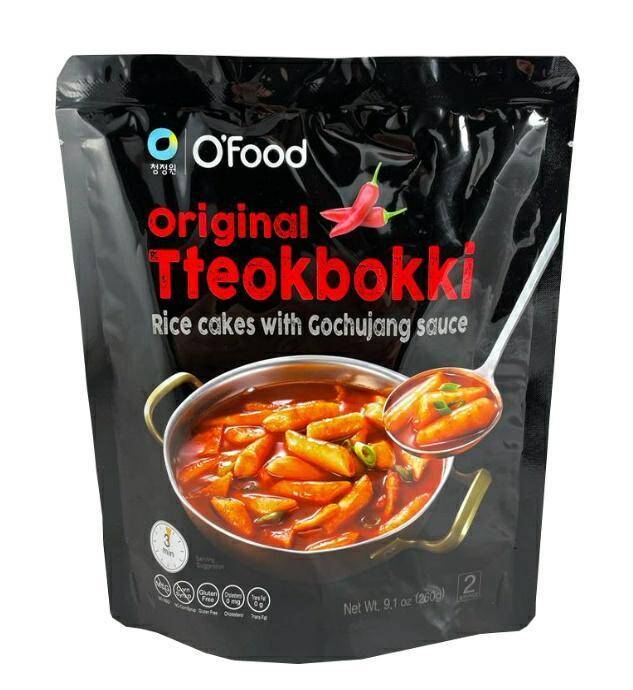 kluski ryżowe Tteokbokki original 260g