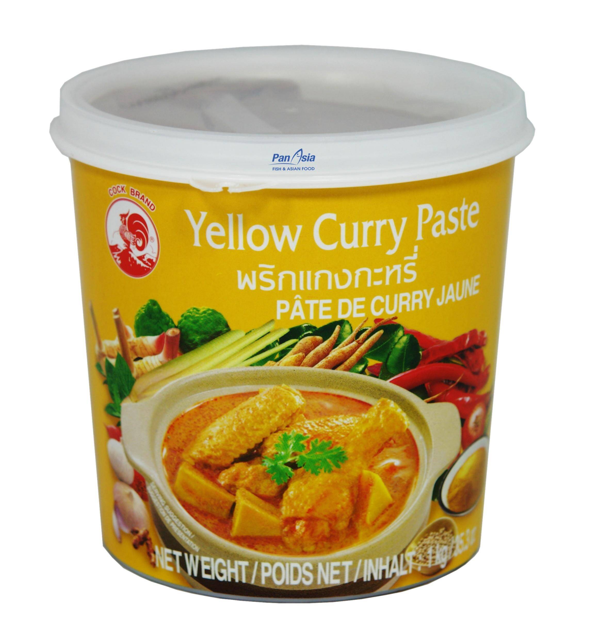 COCK Pasta Curry żółta 1kg 12szt./karton