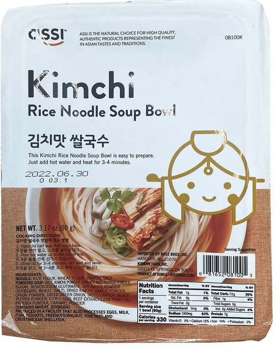 ASSI Zupa instant z kimchi 90g