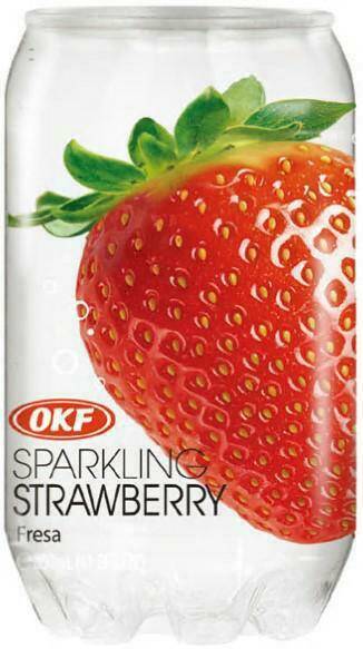 OKF Napój truskawkowy 350 ml x 24