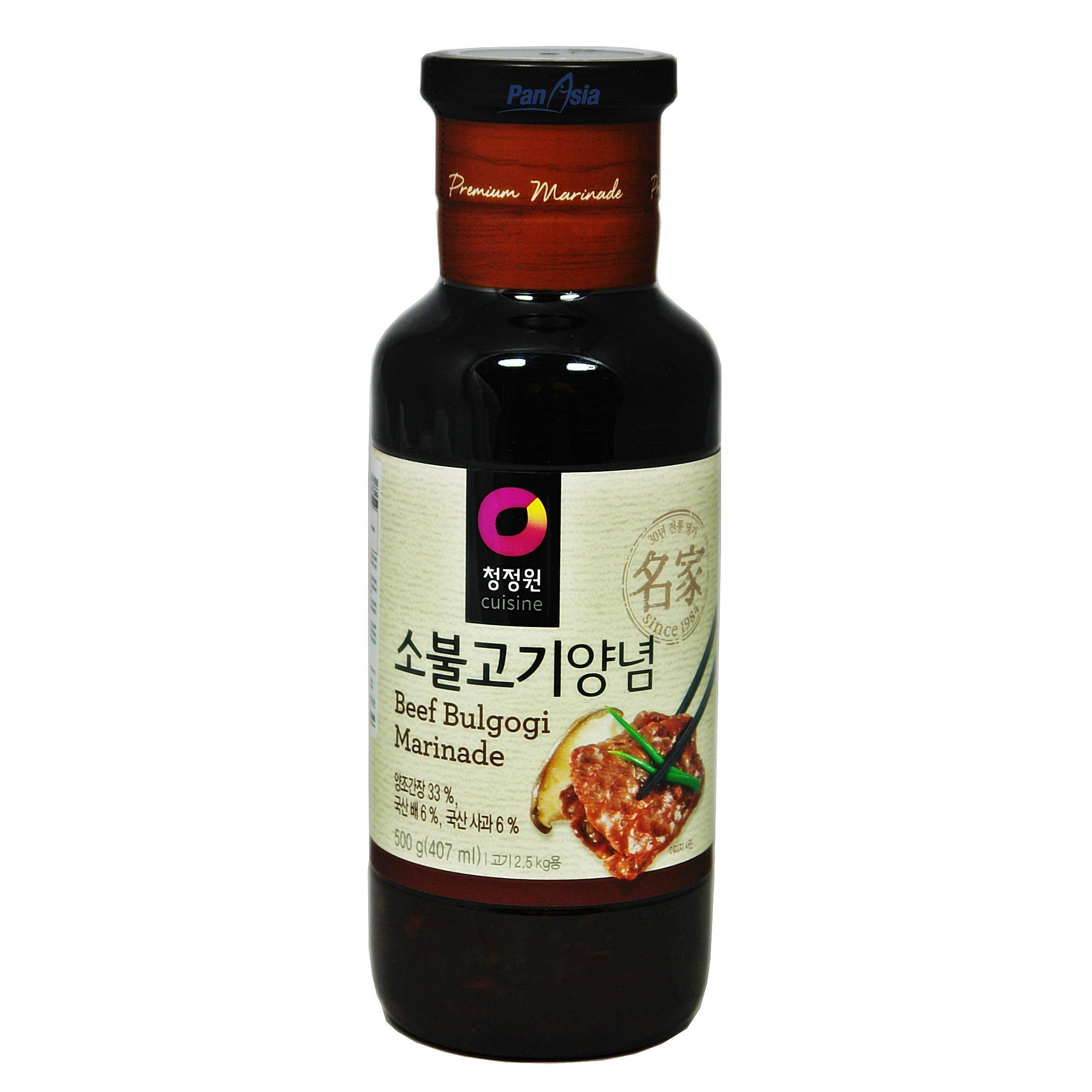 Sauce Bulgogi CJW for beef 500g 소불고기양념