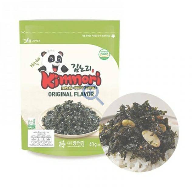 Nori Korean crisps seasoned 40g 김자반