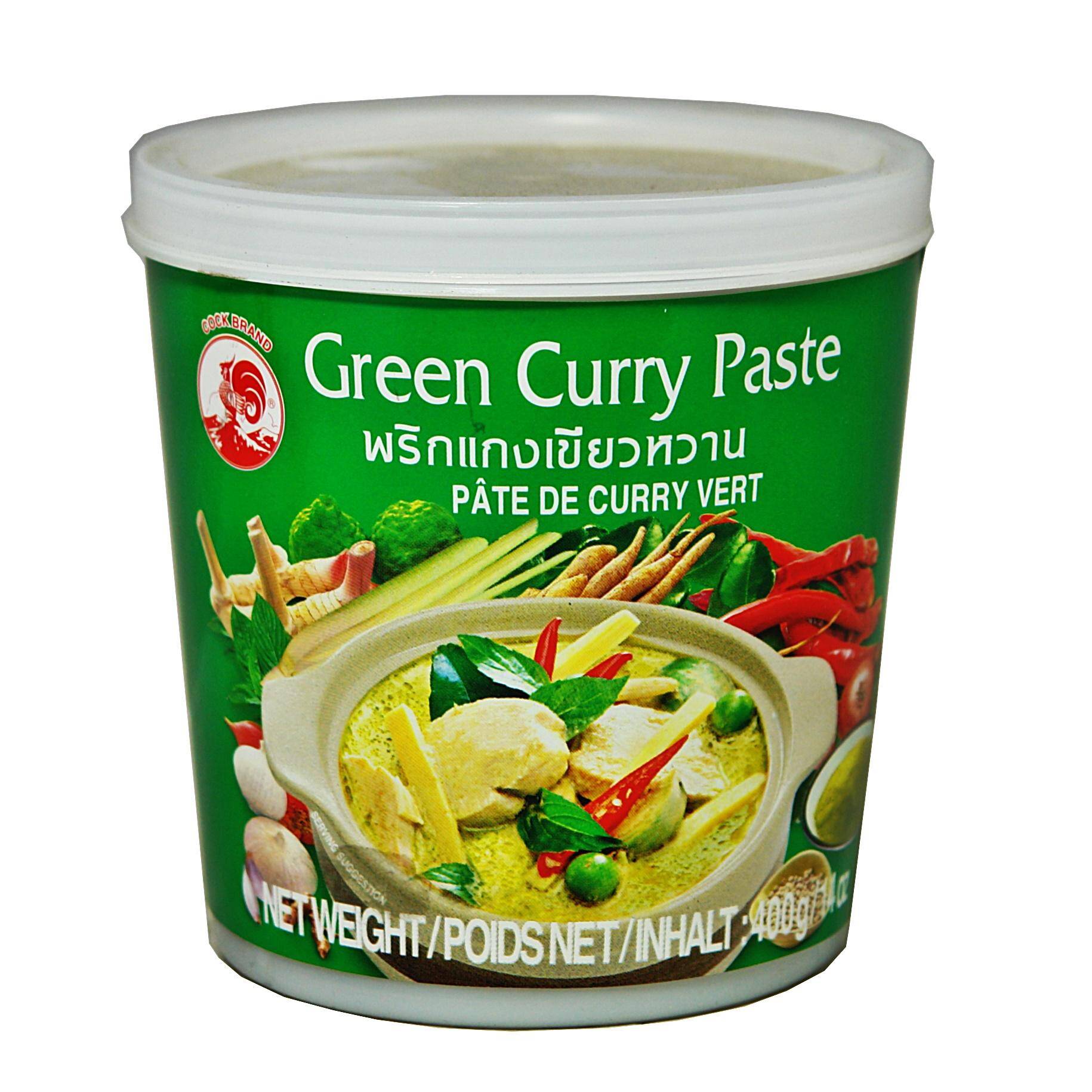 Pasta Curry zielona 400g 24szt./karton