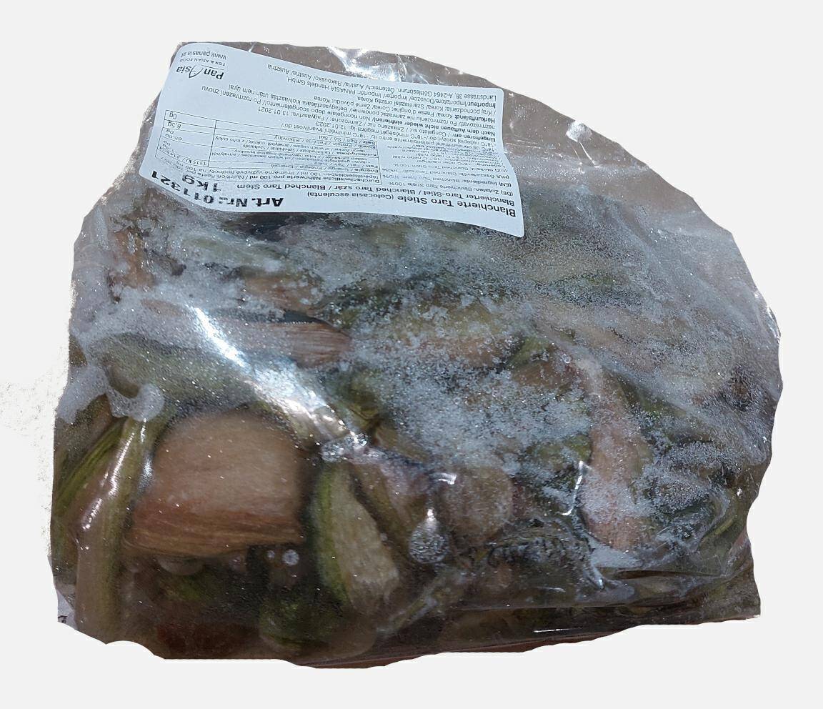 Mrożone gotowane łodygi taro_Toran 1kg