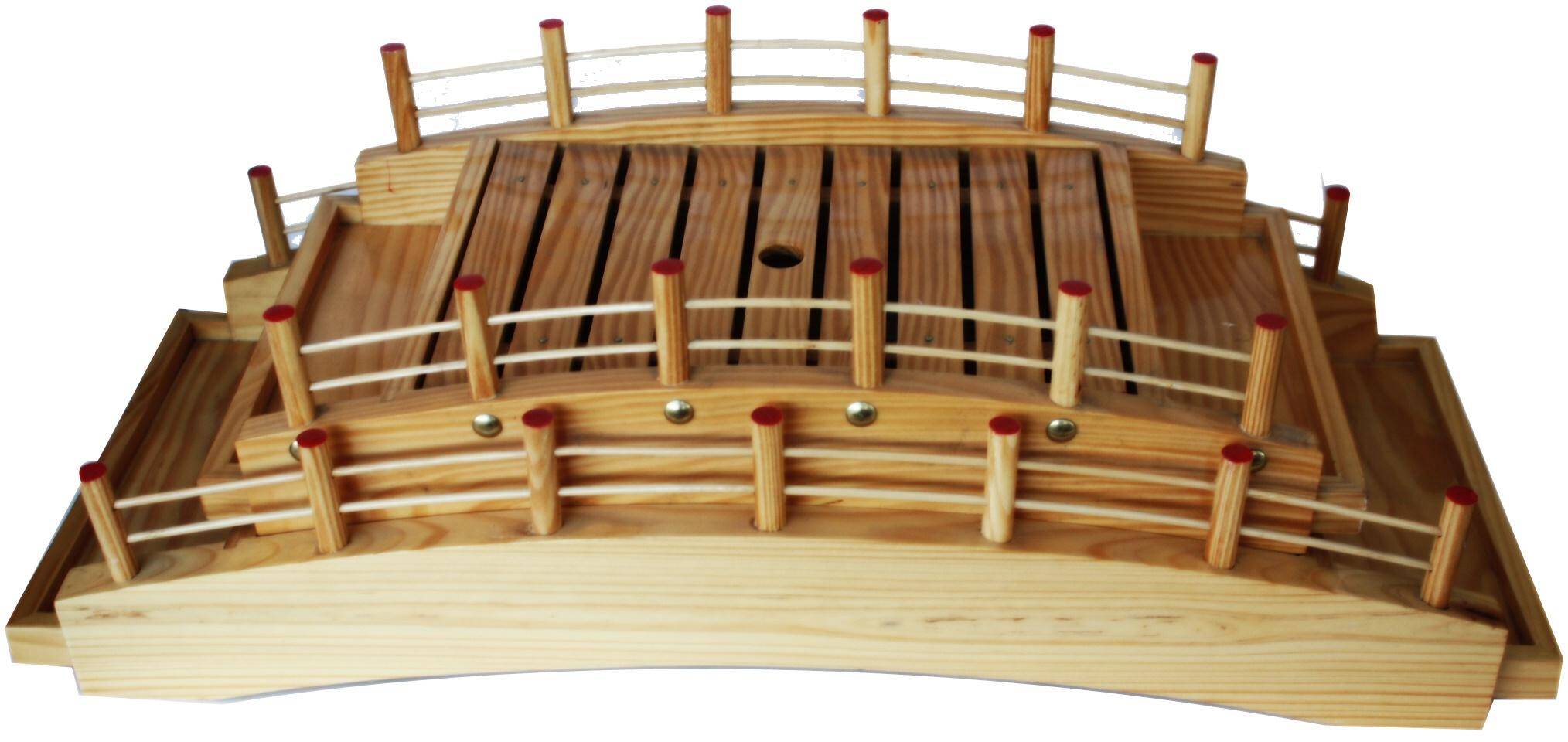 Mostek bambusowy mały 43x22,5x11,5cm