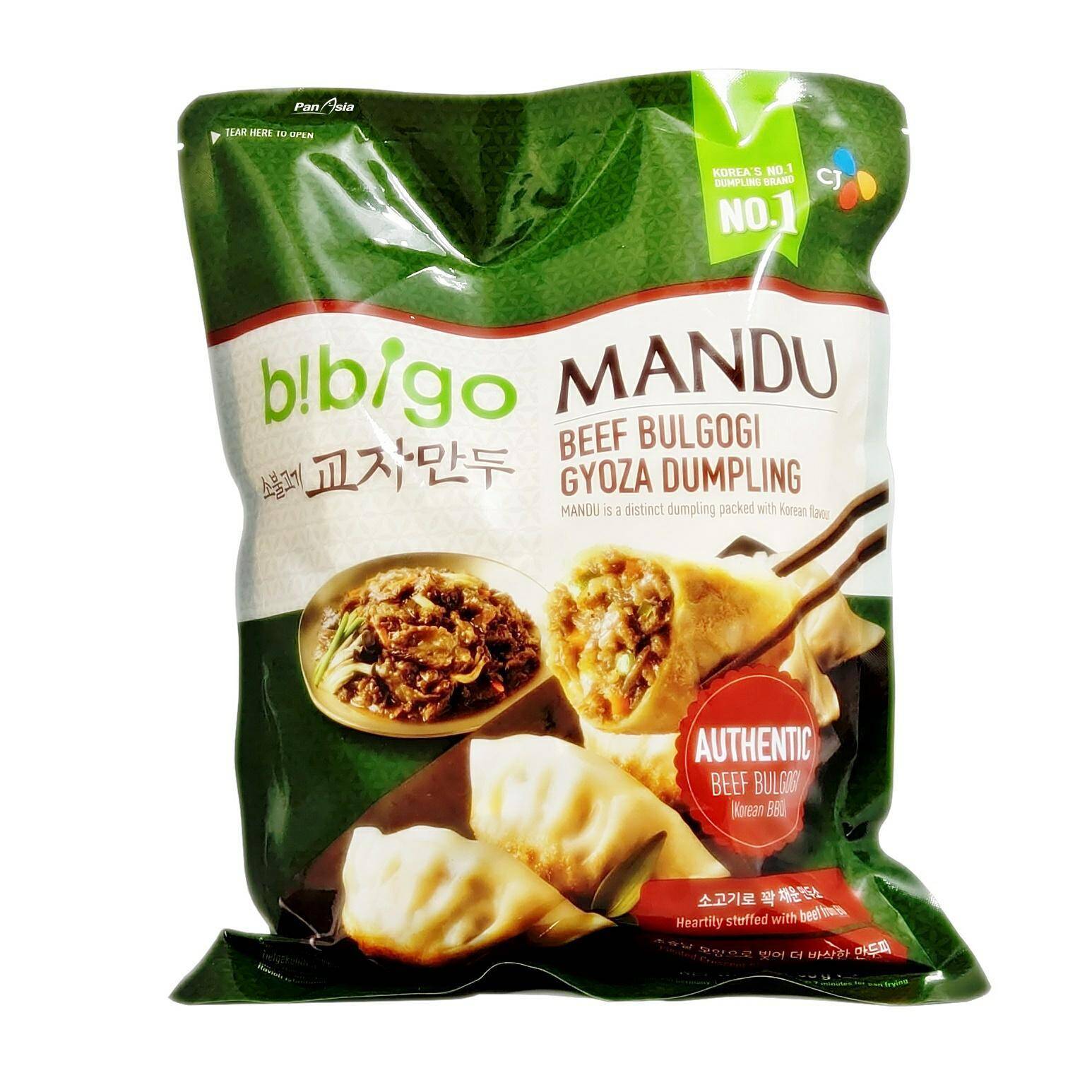 BIBIGO Pierogi z wolowina bulgogi  600g