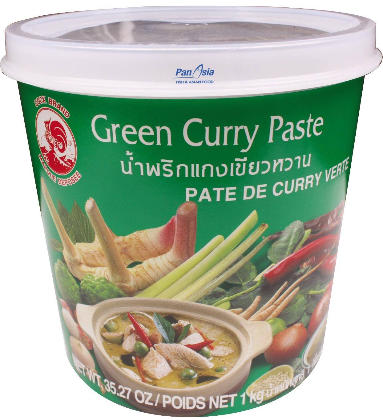 Pasta Curry zielona 1kg 12szt./karton