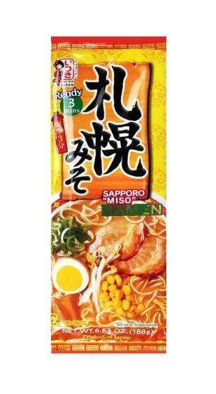 Ramen Sapporo Miso 186g x 12