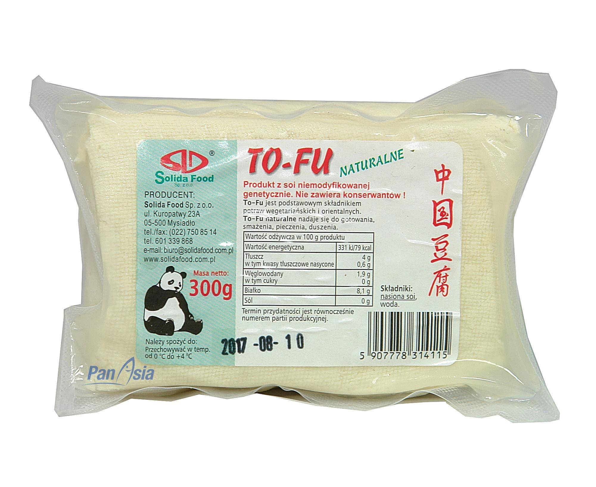Fresh tofu 300g 판다 중국 두부