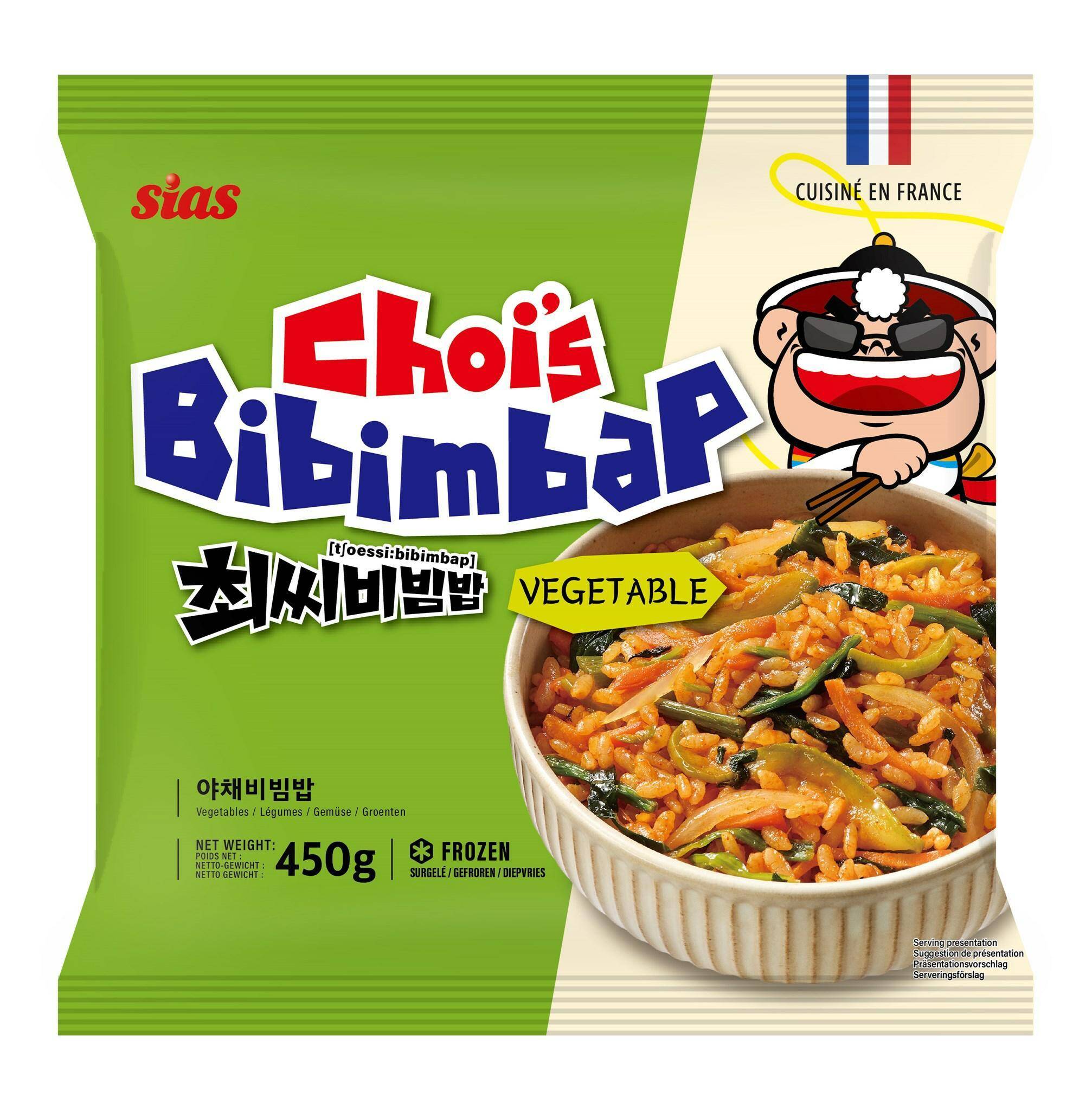 CHOIS Warzywa do Bibimbap 450g