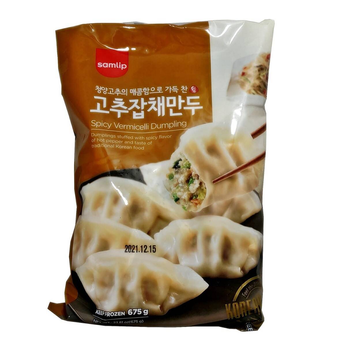 SL Pierogi Mandu ostre z makaronem 675g