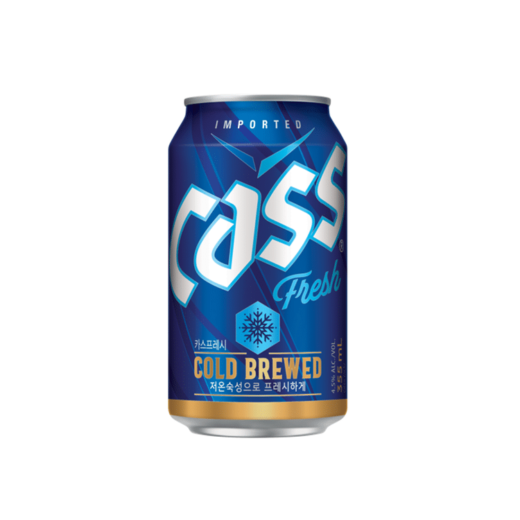 Cass Piwo 4,5% alk. 355ml x 24