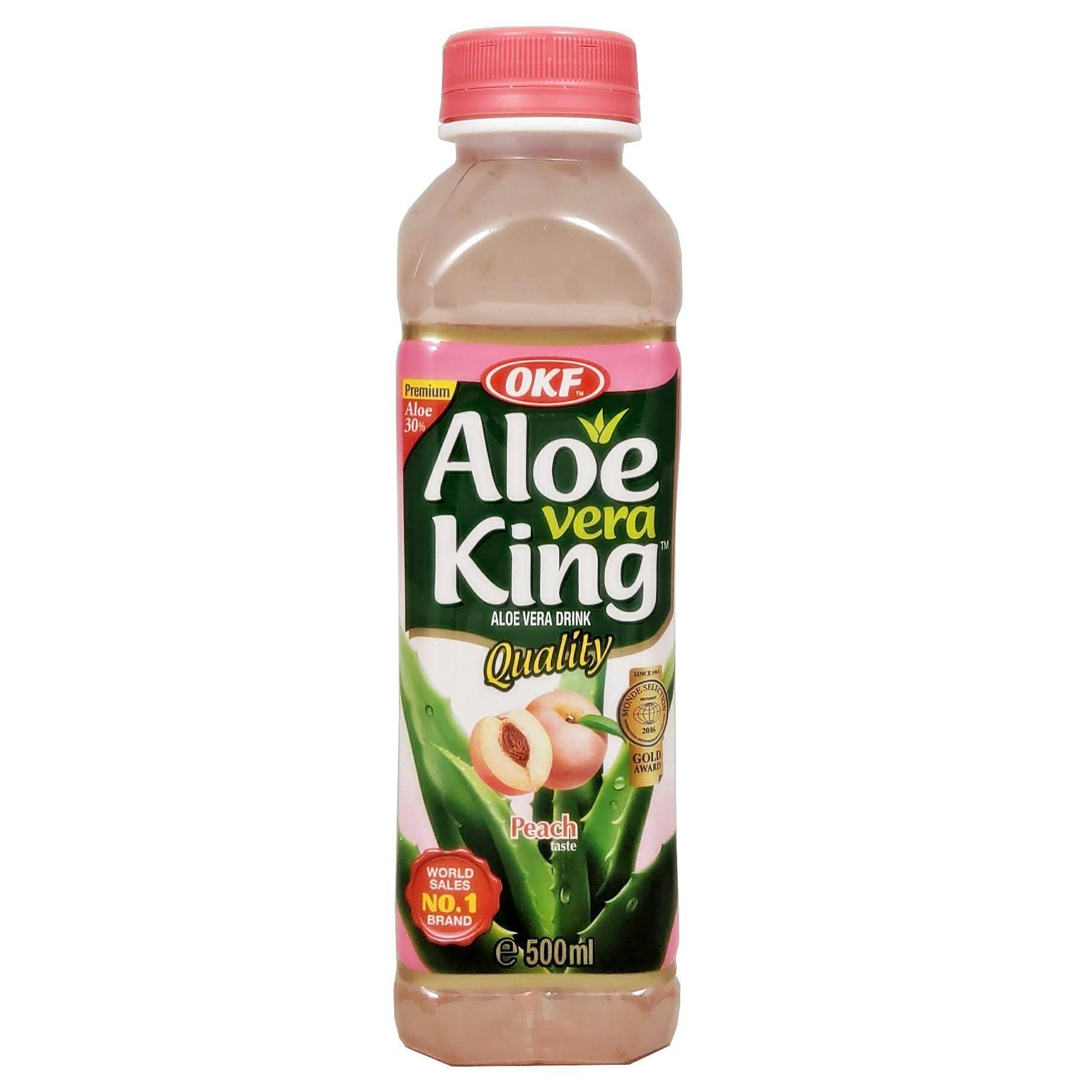 OKF Napój aloesowy  z brzoskwinią  500ml
