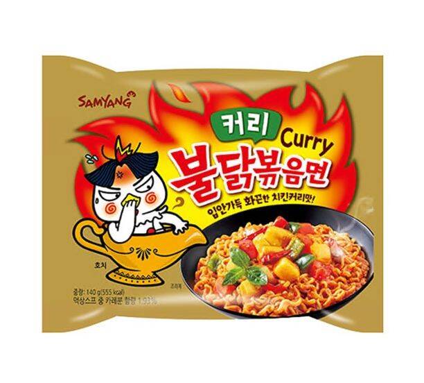 Ramen SY curry hot Chicken 커리 불닭볶음면