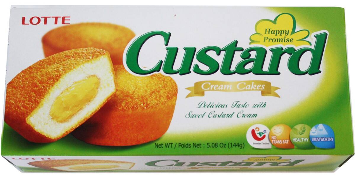 Ciastka maślane Custard (23g x6)