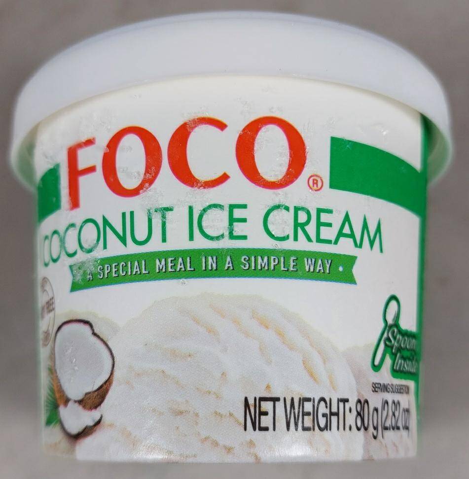 FOCO 코코넛 아이스크림 컵 80g