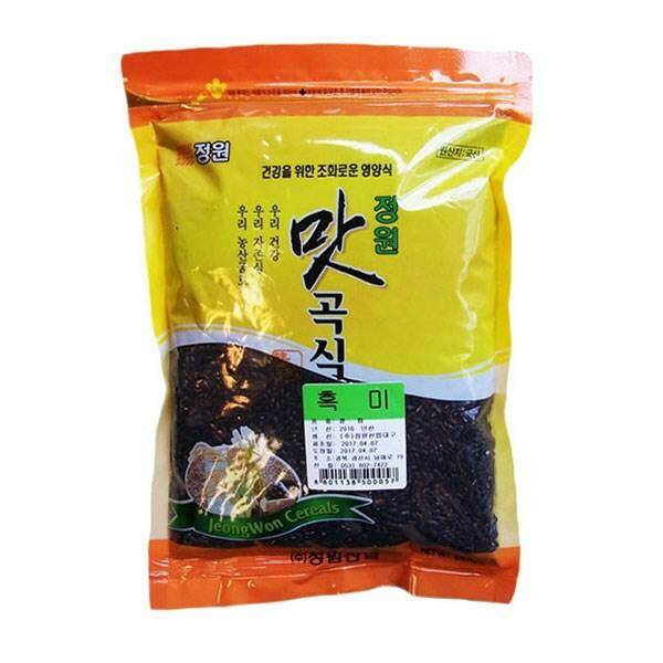 JONGWON Czarny kleisty ryż 800g