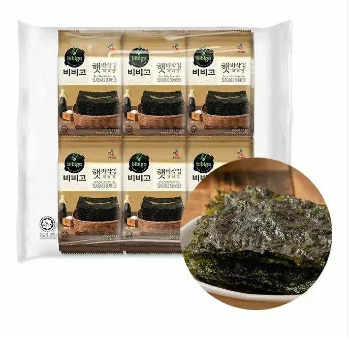 BIBIGO Glony nori prażone (4g x12)