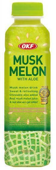 OKF Napój Musk melon z aloesem 500ML X20