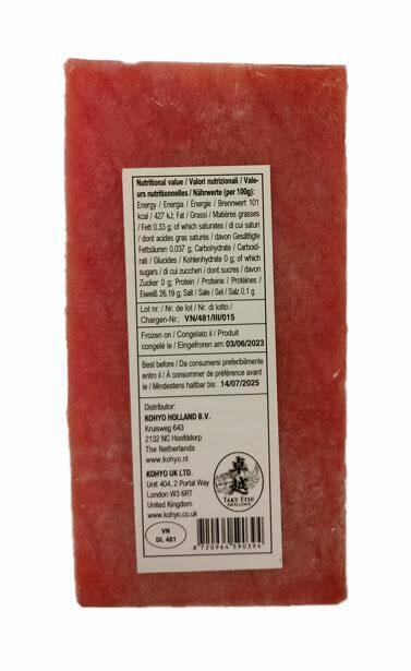 Mrożony tuńczyk SAKU Vitamin (-18°C)
