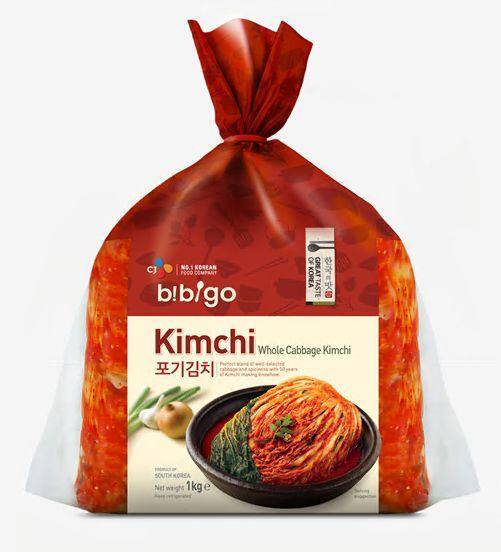 Kimchi cabbage whole BiBiGo 1kg 비비고 포기 김치