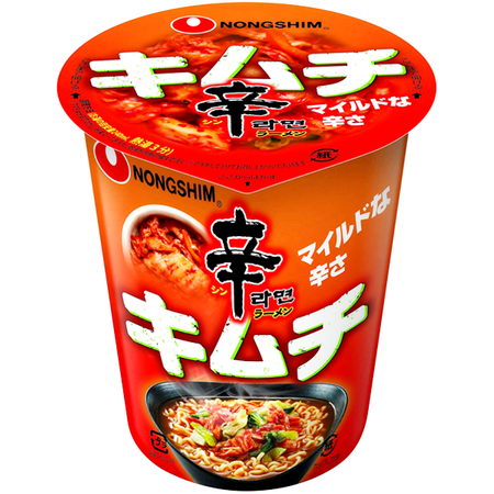 Ramen shin Kimchi w kubku 75g (Zdjęcie 1)