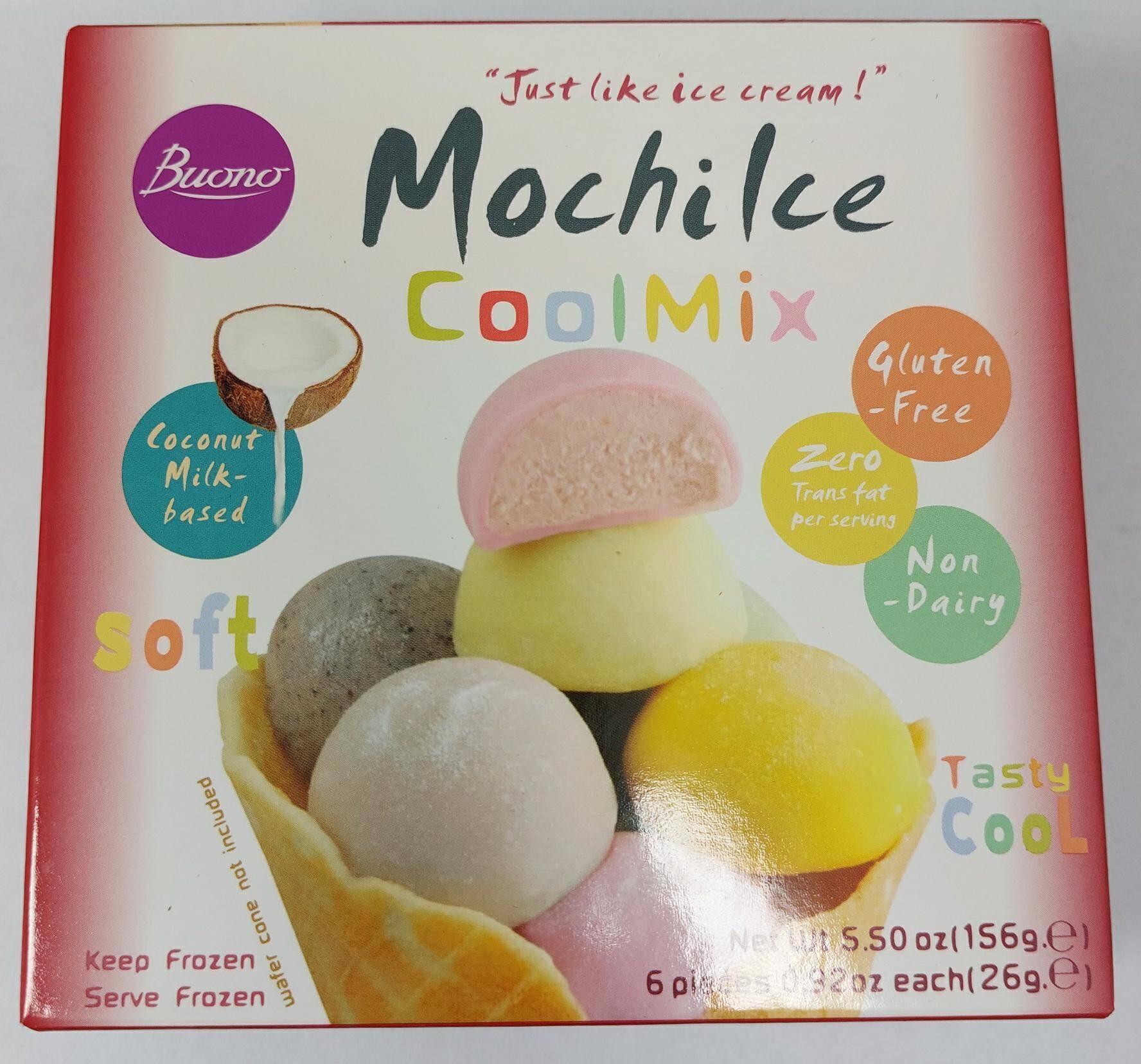 BUONO Deser lodowy Mochi Cool Mix 156g