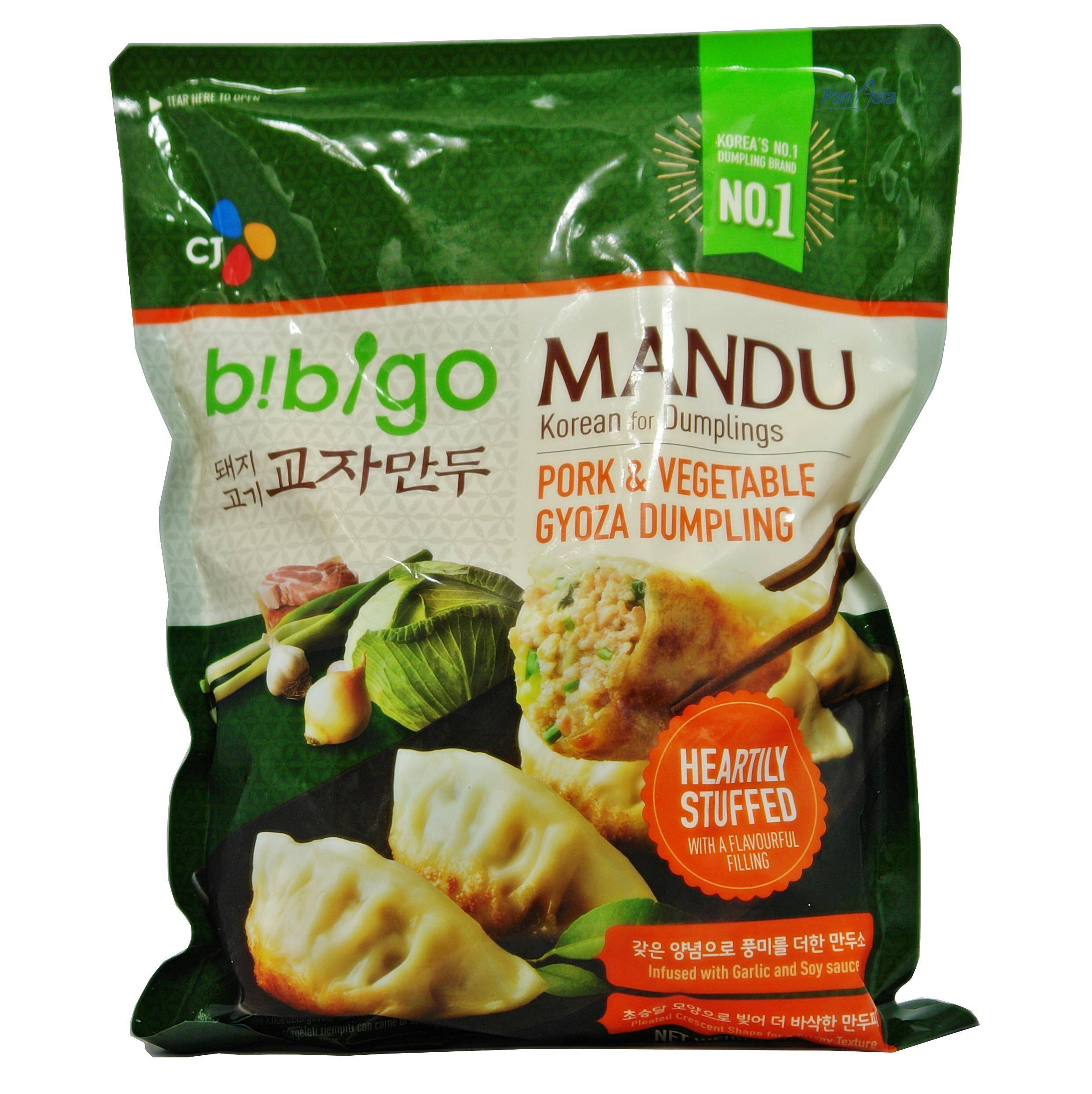 Mandu Bibigo Pork&vegetable  600g (Zdjęcie 1)