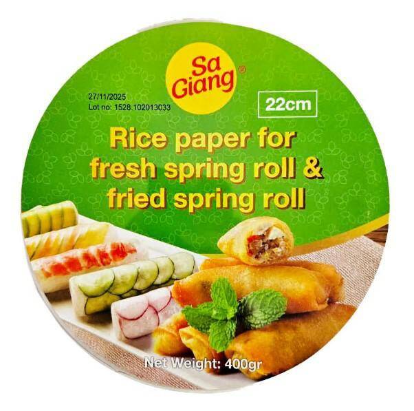 SA GIANG Papier ryżowy do sajgonek 22CM