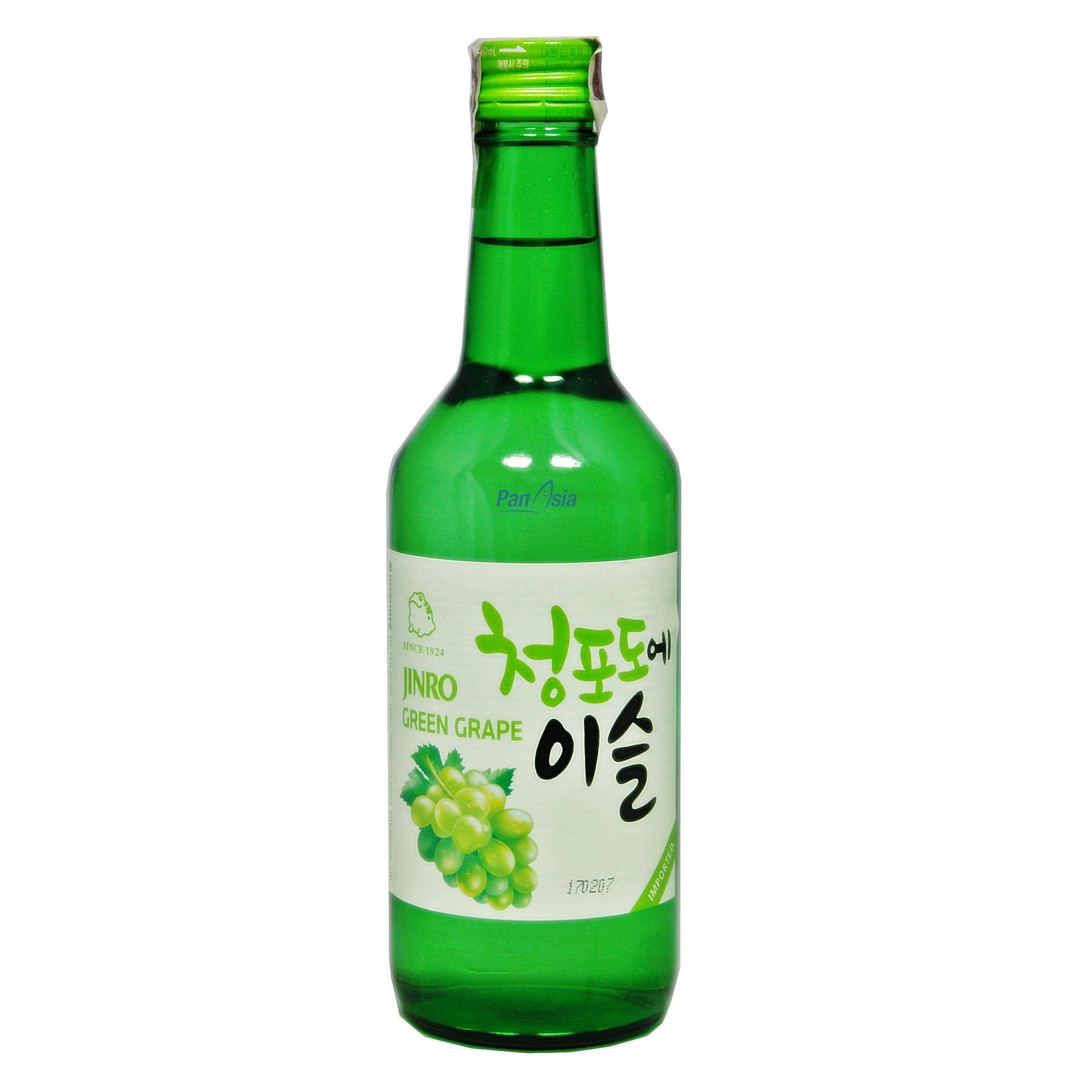 Jinro Soju Chamisul Winogronowe (13%alk) 360 ml 