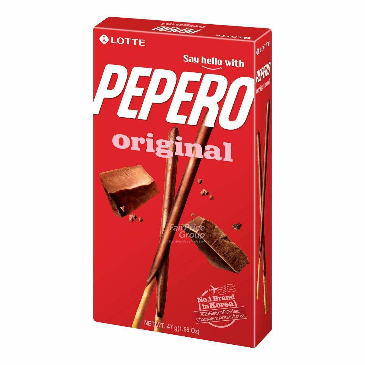 LOTTE Paluszki Pepero czerwone