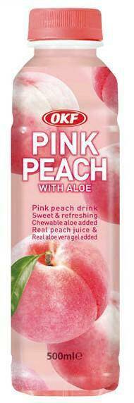 OKF Napój brzoskwiniowy Pink peach