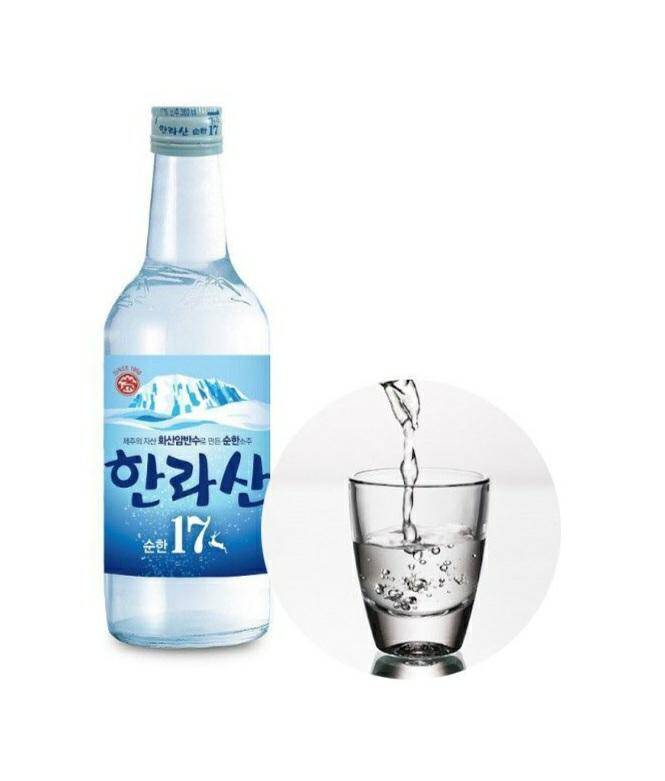 Soju Hanrasan original(17%alk)