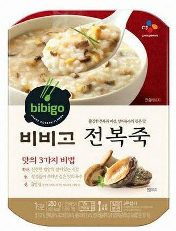 Bibigo Owsianka abalone Jeonbokjuk 280g