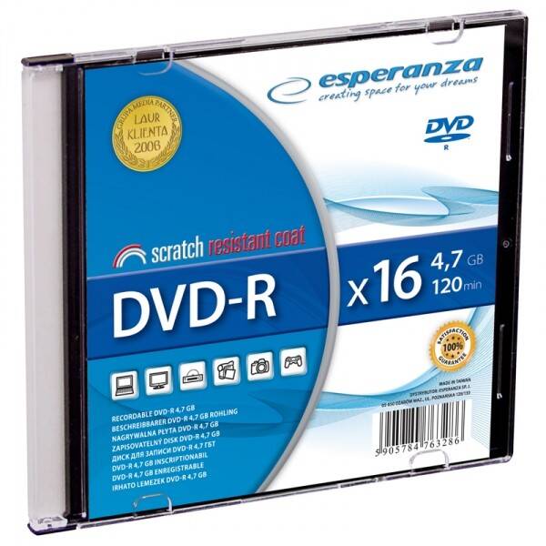DVD-R ESPERANZA 4,7GB