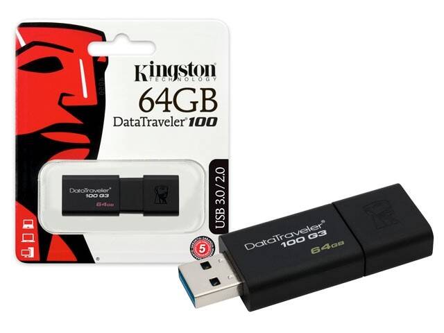 PAMIĘĆ 64GB KINGSTON USB (Zdjęcie 1)