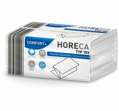 Ręcznik ZZ biały HORECA COMFORT 2W,