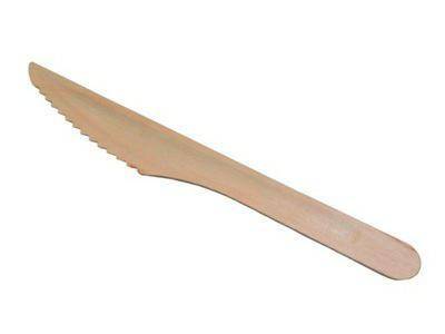 Nóż drewniany 16,5cm a100szt