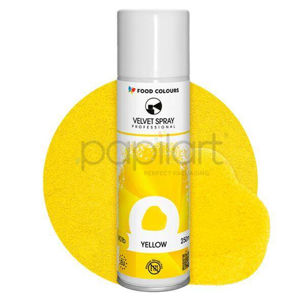 V01b Zamsz w sprayu żółty 250 ml