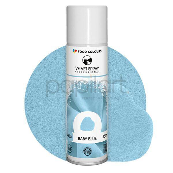 V32b Zamsz w sprayu błękitny 250 ml