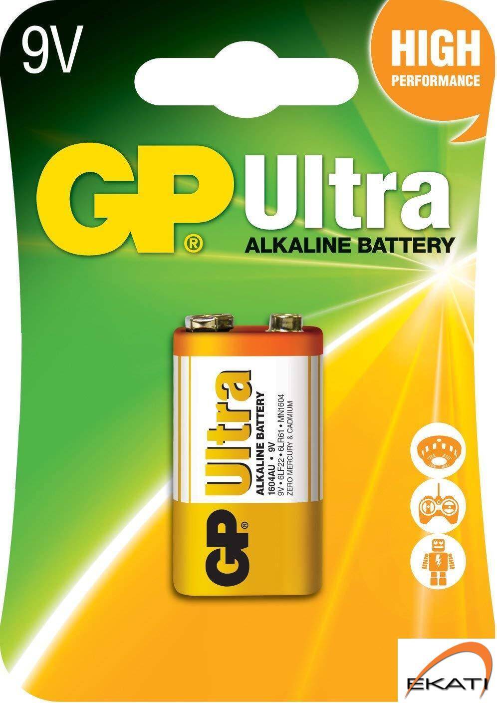 Bateria alkaliczna GP Ultra 9V / 6LR61