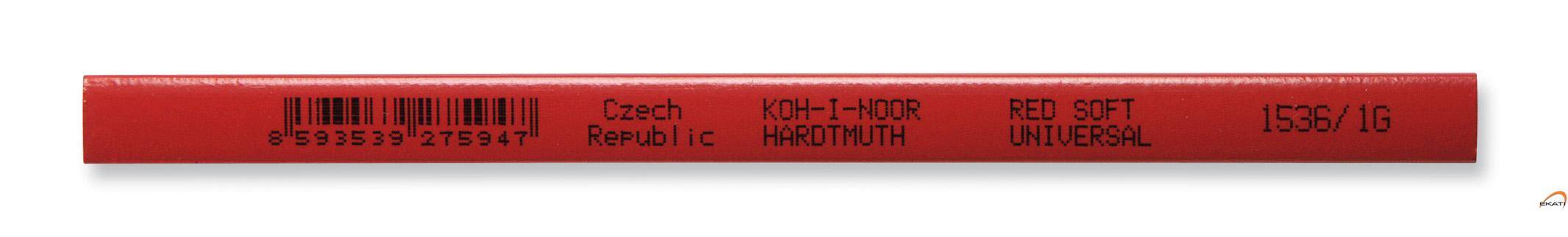 Ołówek stolarski czerwony 1536/2 KOH I