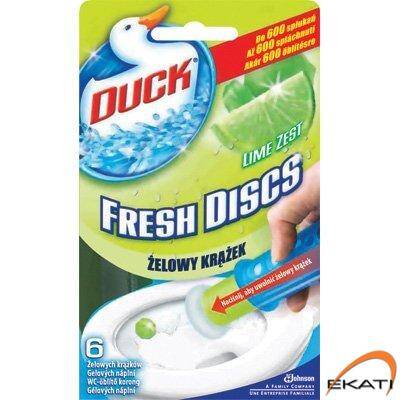 DUCK Krążek żelowy do toalet 36 ml LIME