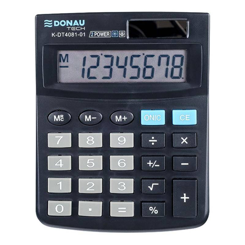 Kalkulator biurowy DONAU TECH  8-cyfr.